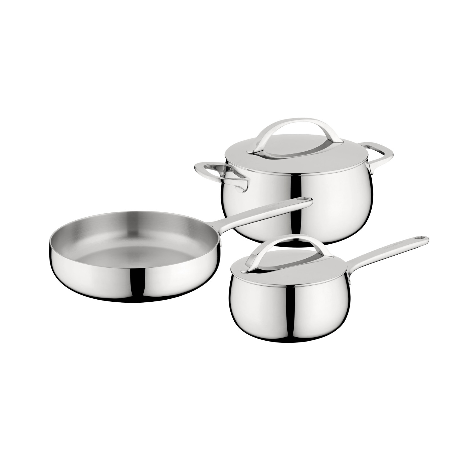 Berghoff Home Belly 5li Tencere Seti Stellar Çelik - 1