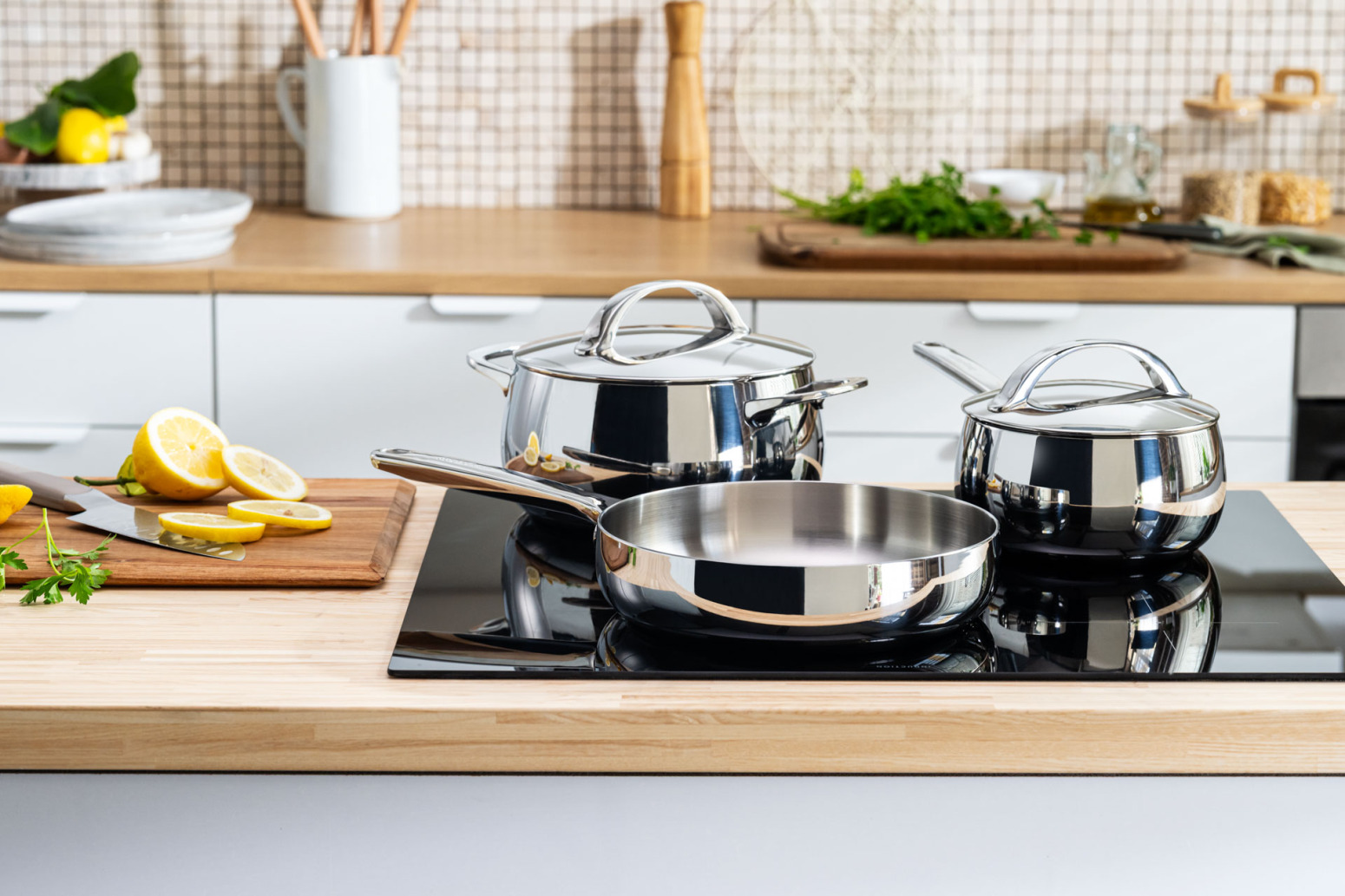 Berghoff Home Belly 5li Tencere Seti Stellar Çelik - 2