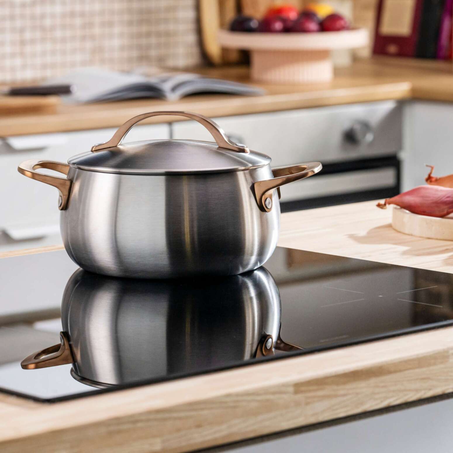 Berghoff Home Belly Kapaklı Güveç Tenceresi 18cm Warm Pembe - 2