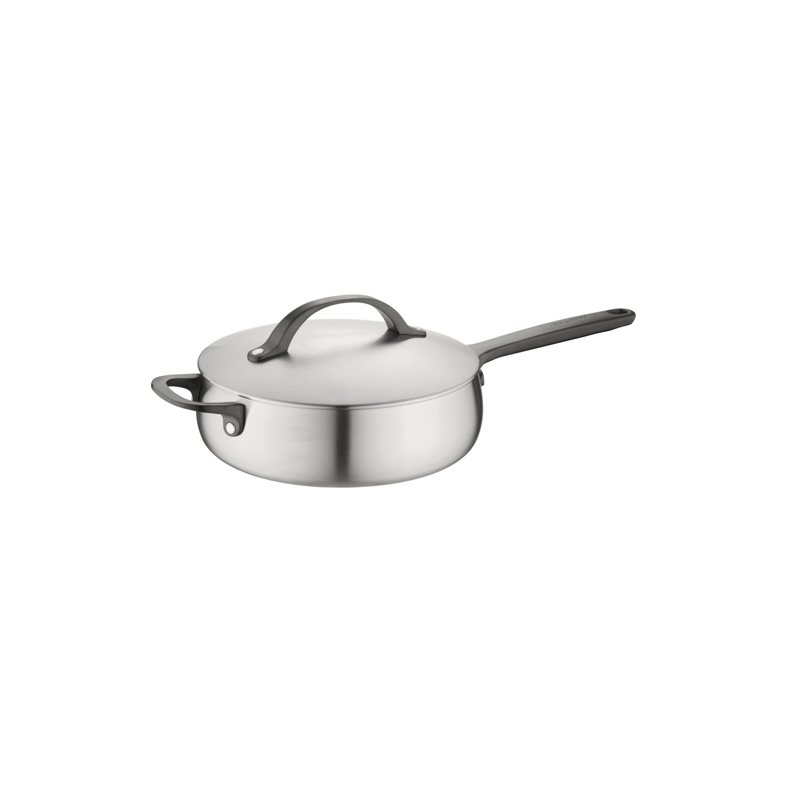 Berghoff Home Belly Kapaklı Sote Tavası 24cm Füme Siyah - 1
