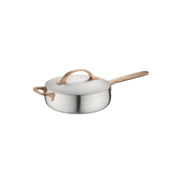 Berghoff Home Belly Kapaklı Sote Tavası 24cm Warm Pembe