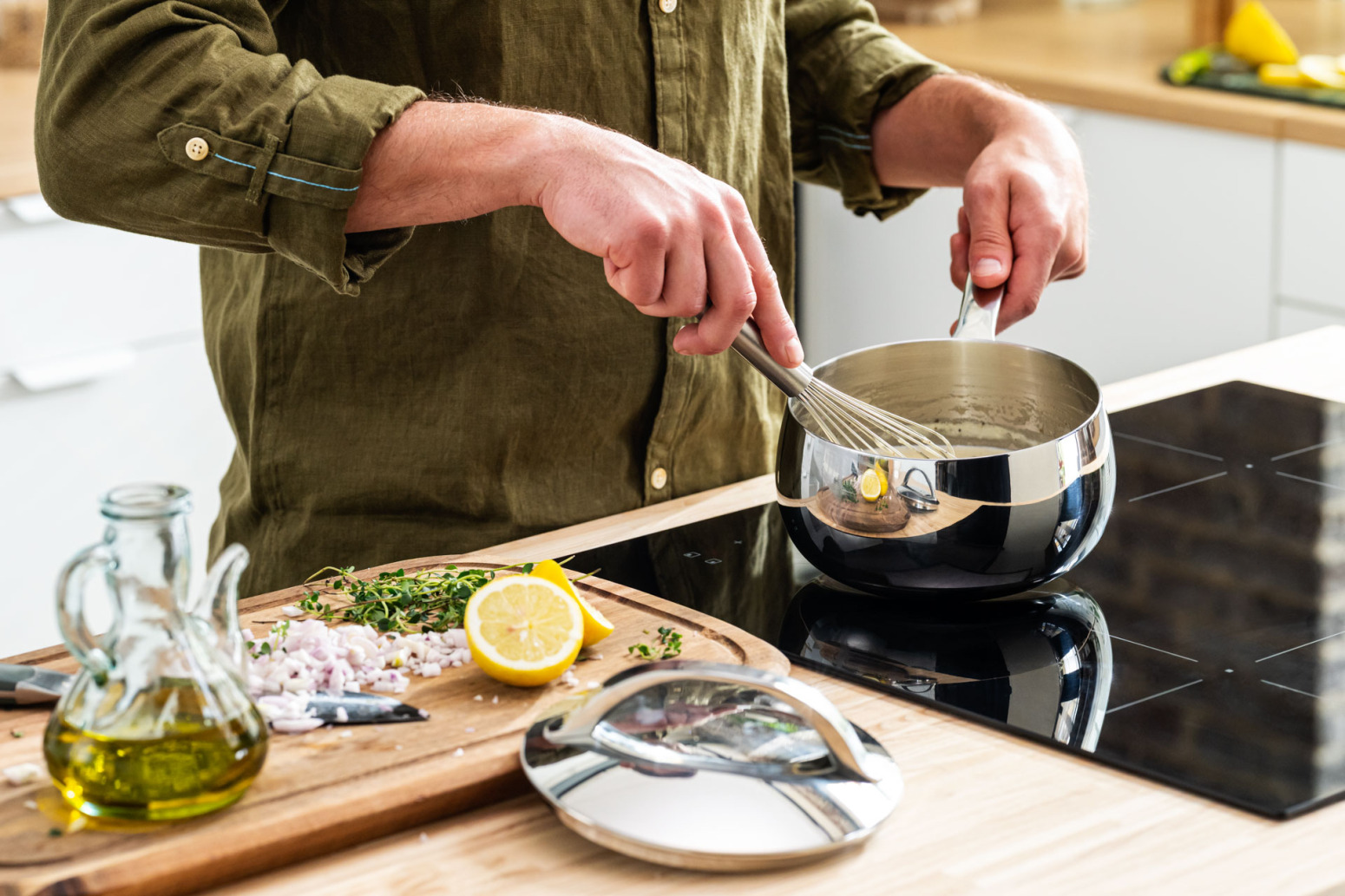 Berghoff Home Belly Kapaklı Tencere 16cm Stellar Çelik - 2