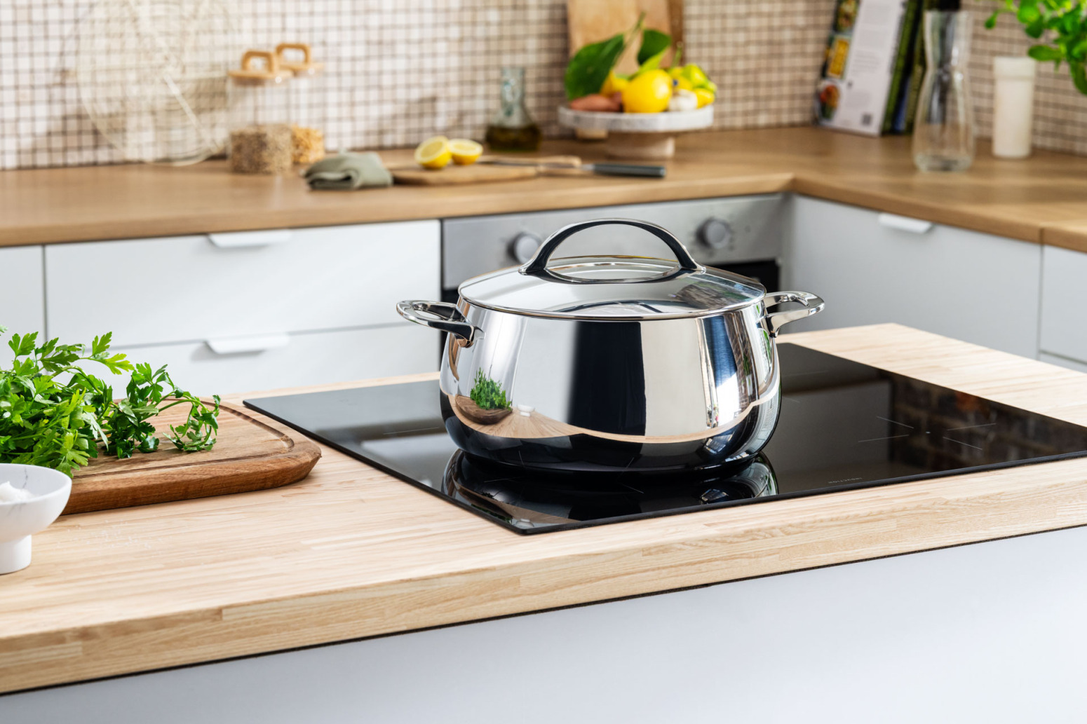 Berghoff Home Belly Kapaklı Tencere 24cm Stellar Çelik - 2