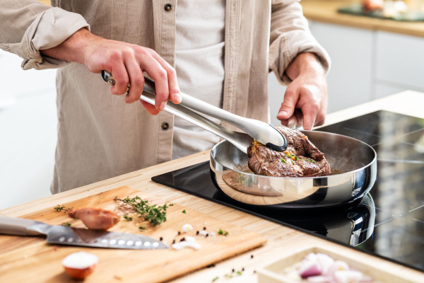 Berghoff Home Belly Kızartma Tavası 24cm Stellar Çelik - 3