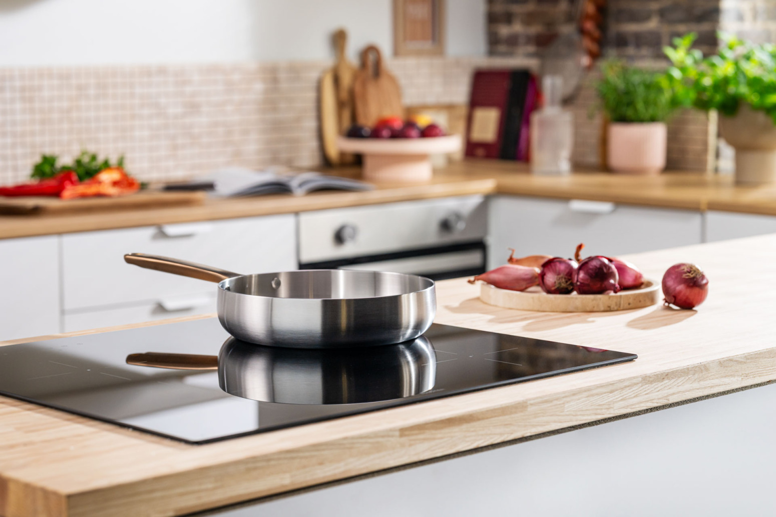 Berghoff Home Belly Kızartma Tavası 24cm Warm Blush - 2