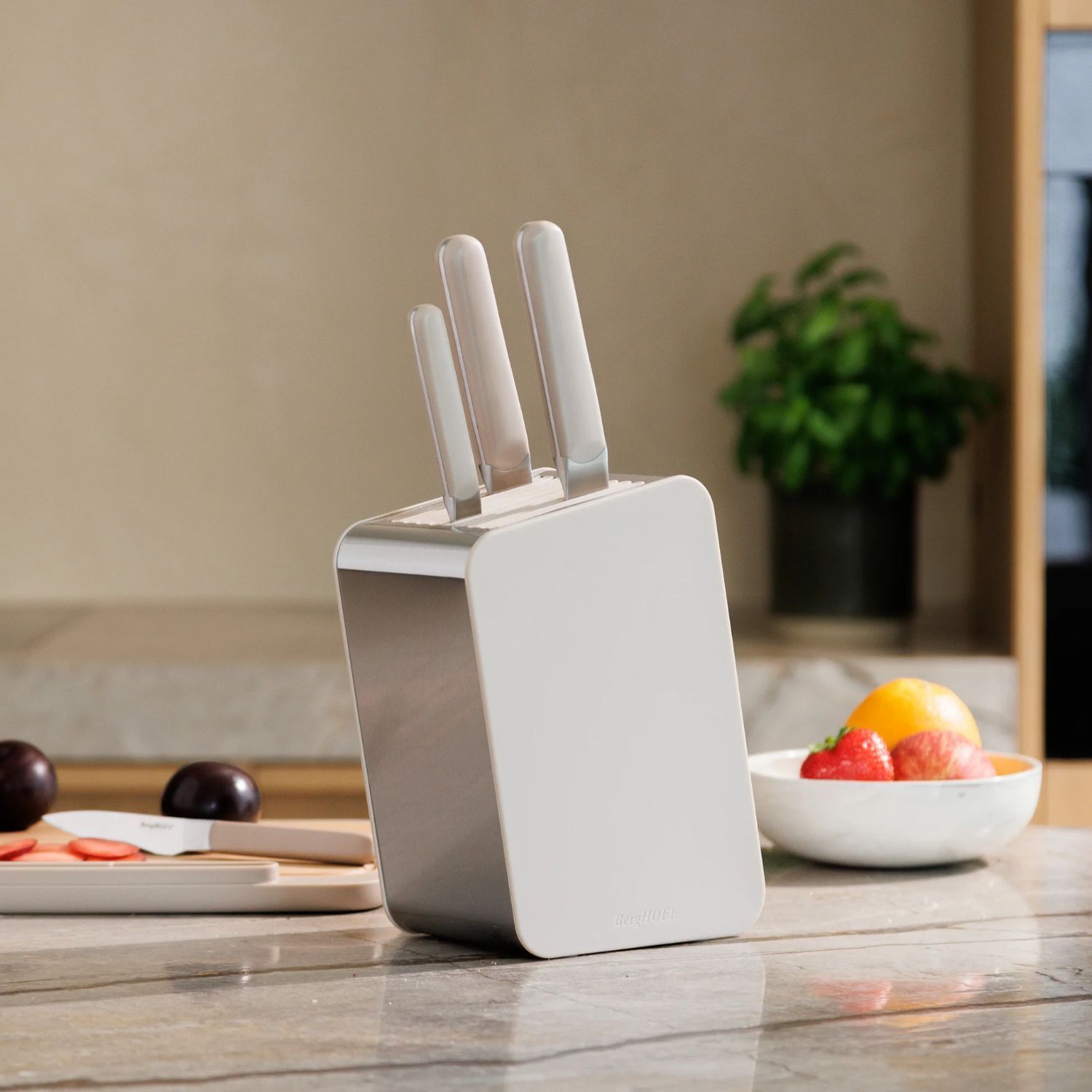 Berghoff Home Elements 6lı Bıçak Bloğu Seti Mushroom - 2