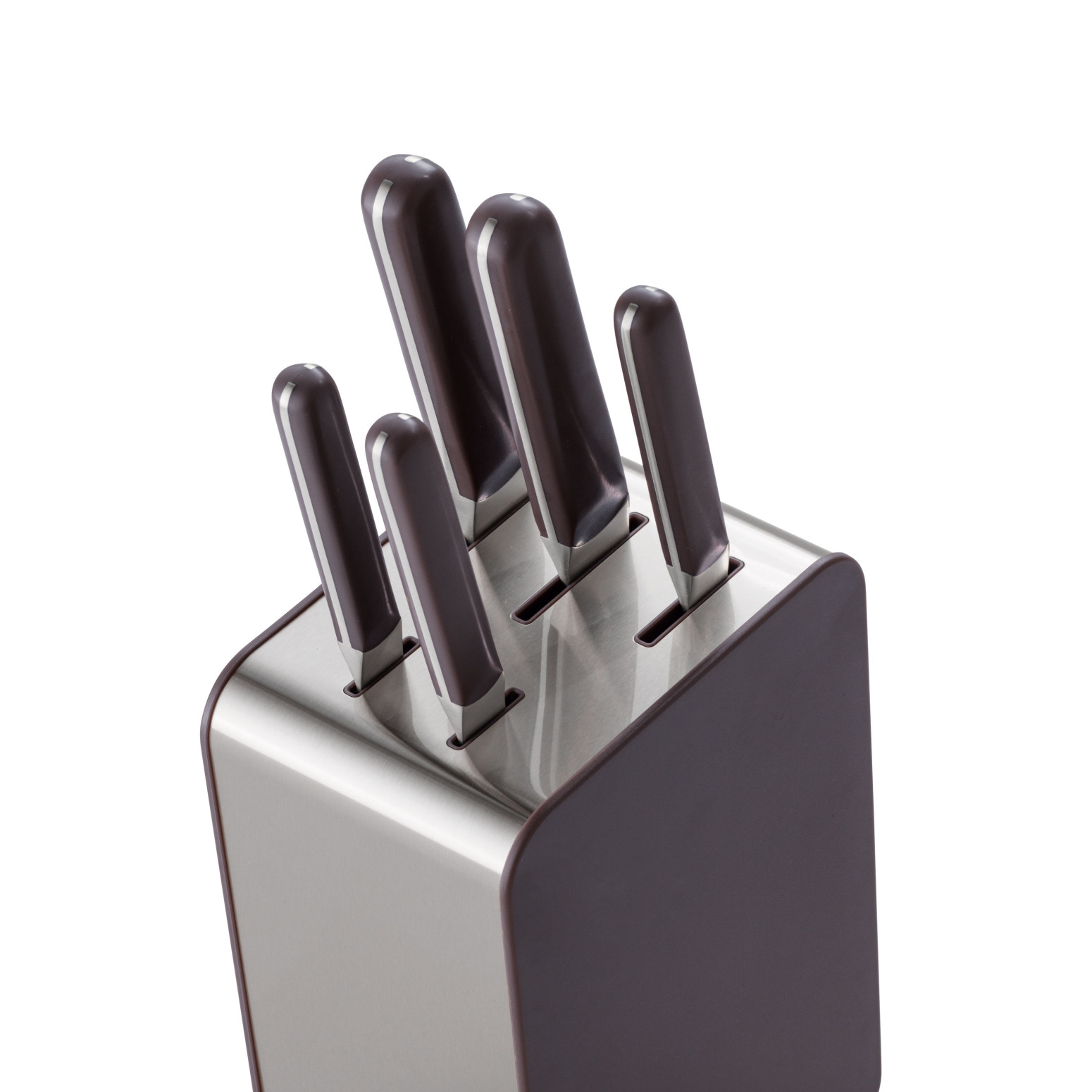 Berghoff Home Elements 6lı Bıçak Bloğu Seti Peppercorn - 2