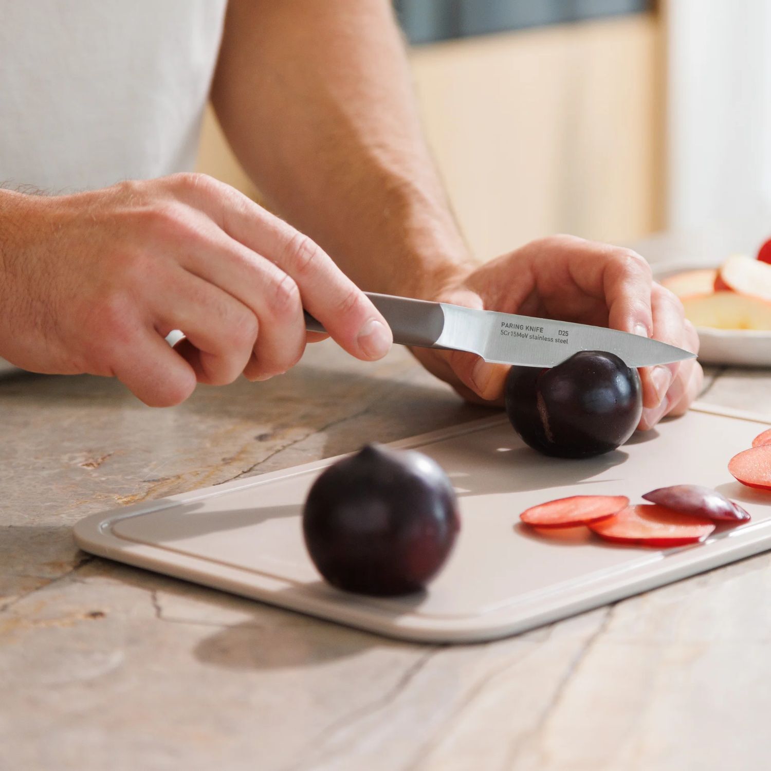 Berghoff Home Elements Ev Soyma Bıçağı 8,60cm Peppercorn - 2