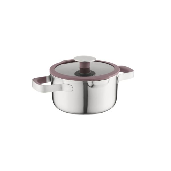 Berghoff Home Elements Kapaklı Güveç Tenceresi 18cm Peppercorn