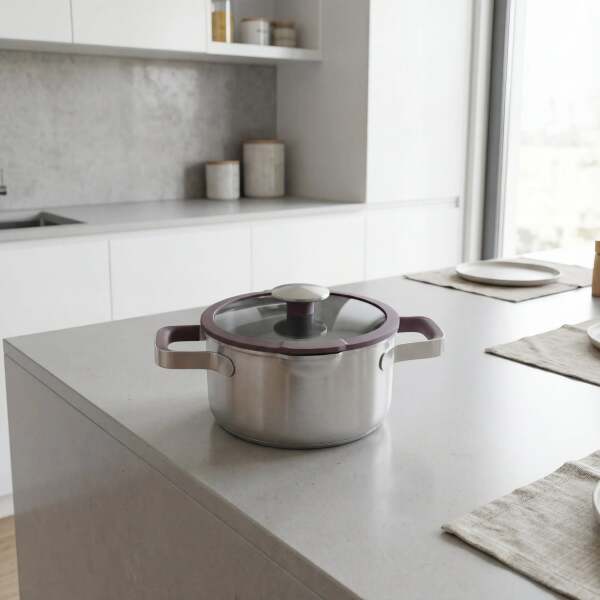 Berghoff Home Elements Kapaklı Güveç Tenceresi 20cm Peppercorn - 5