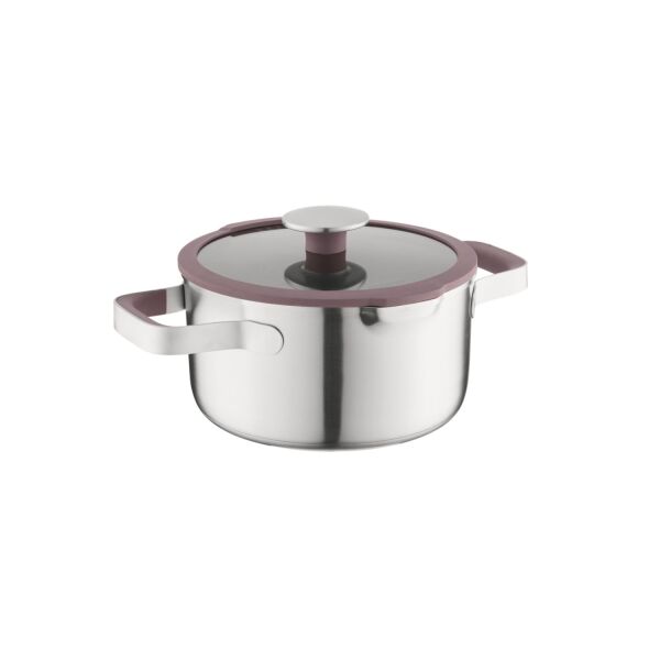 Berghoff Home Elements Kapaklı Güveç Tenceresi 20cm Peppercorn