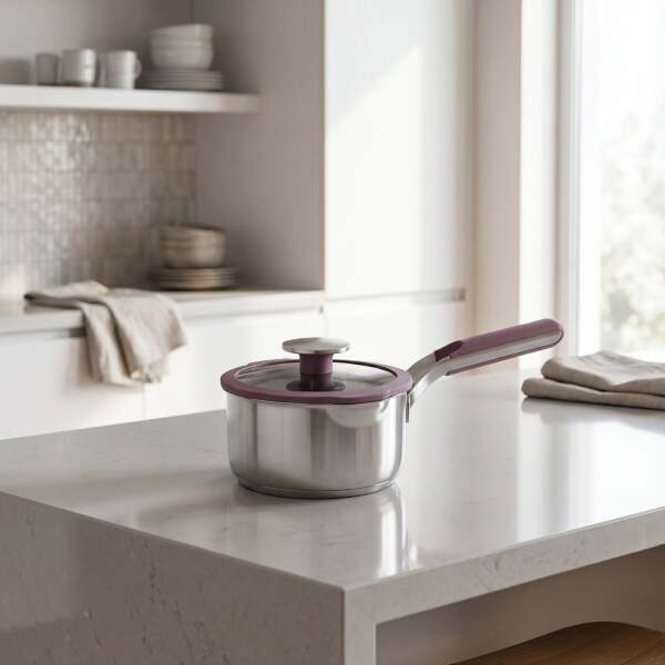 Berghoff Home Elements Kapaklı Tencere 16cm Peppercorn (1)
