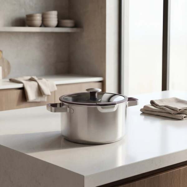 Berghoff Home Elements Kapaklı Tencere 26cm Peppercorn - 5