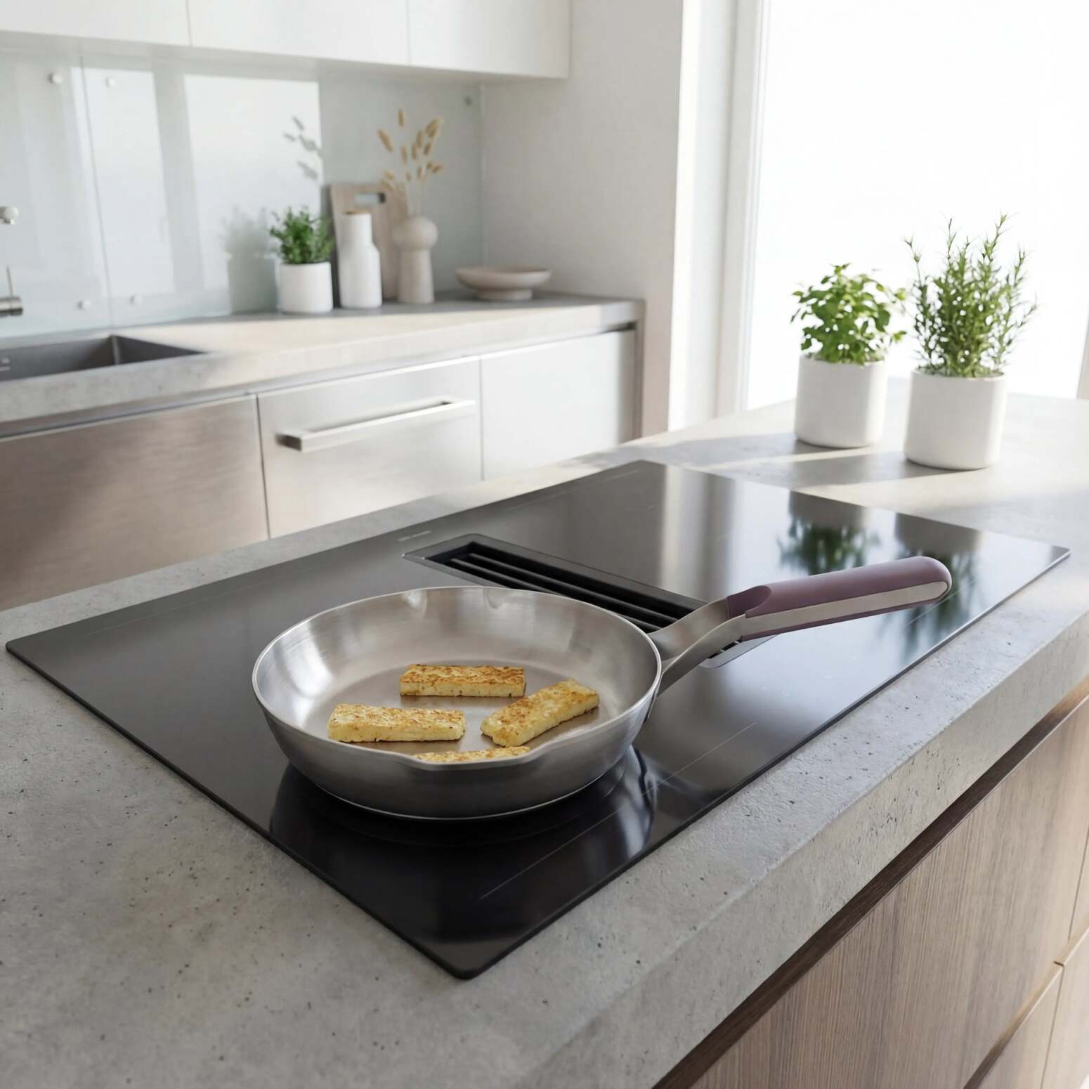 Berghoff Home Elements Kızartma Tavası 20 cm Peppercorn - 2