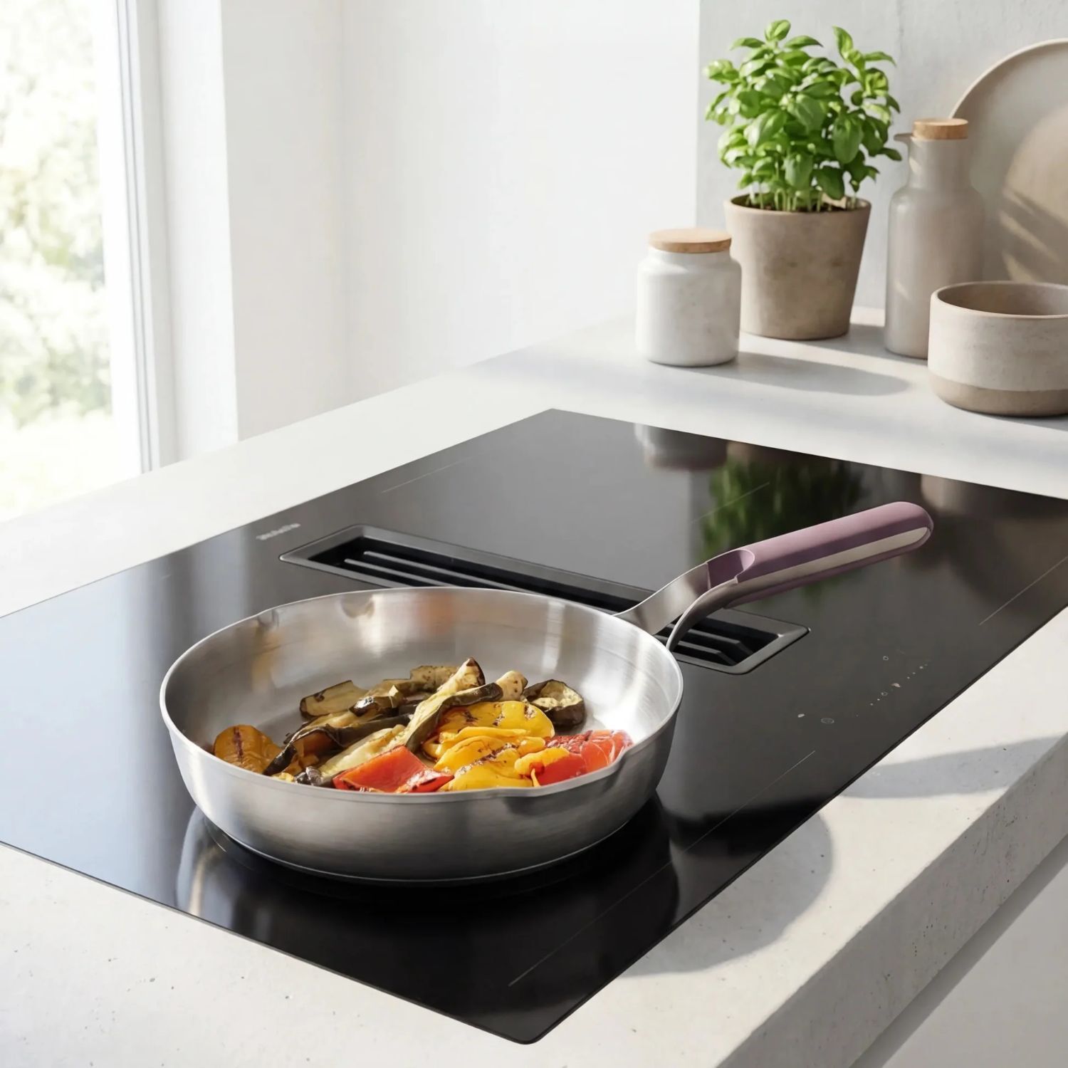 Berghoff Home Elements Kızartma Tavası 24cm Peppercorn - 2