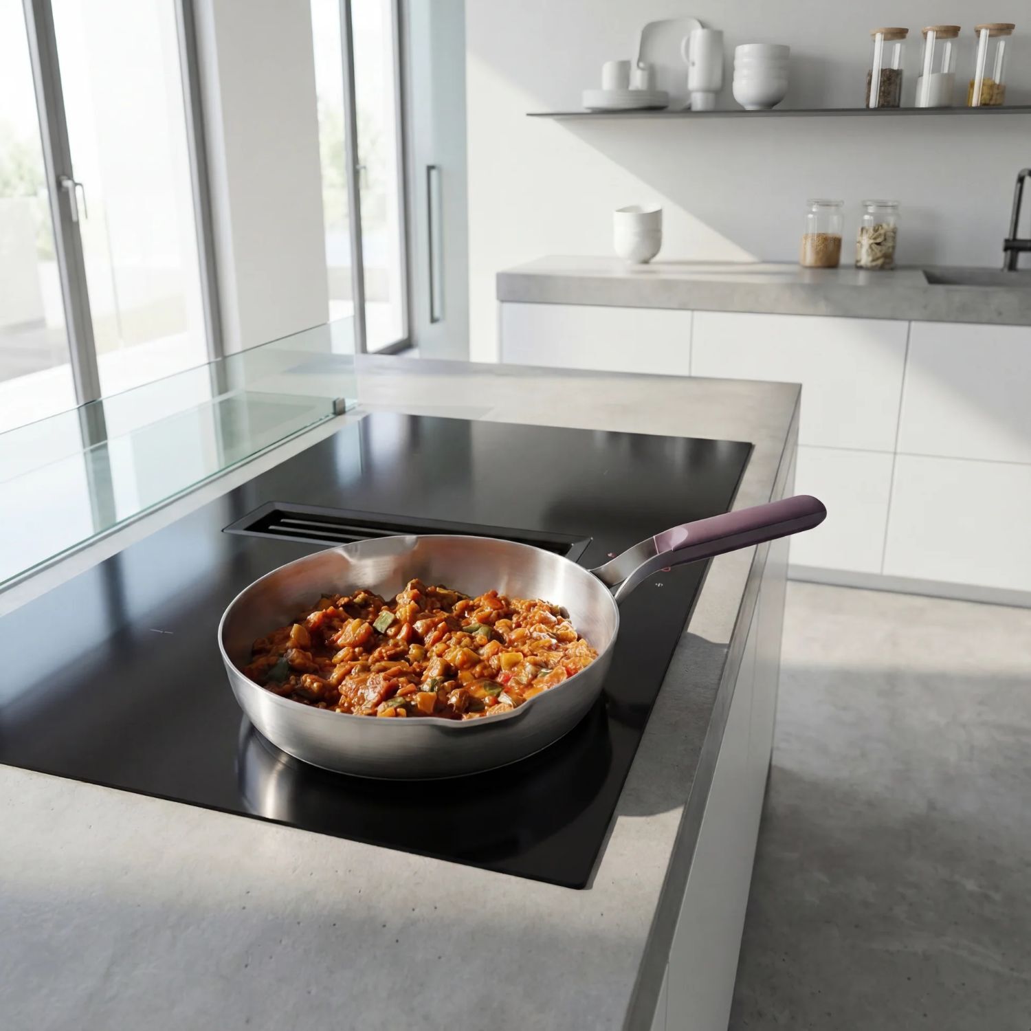 Berghoff Home Elements Kızartma Tavası 28cm Peppercorn - 2