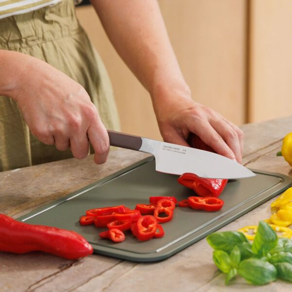 Berghoff Home Elements Santoku Bıçağı 11,50cm Peppercorn (1)