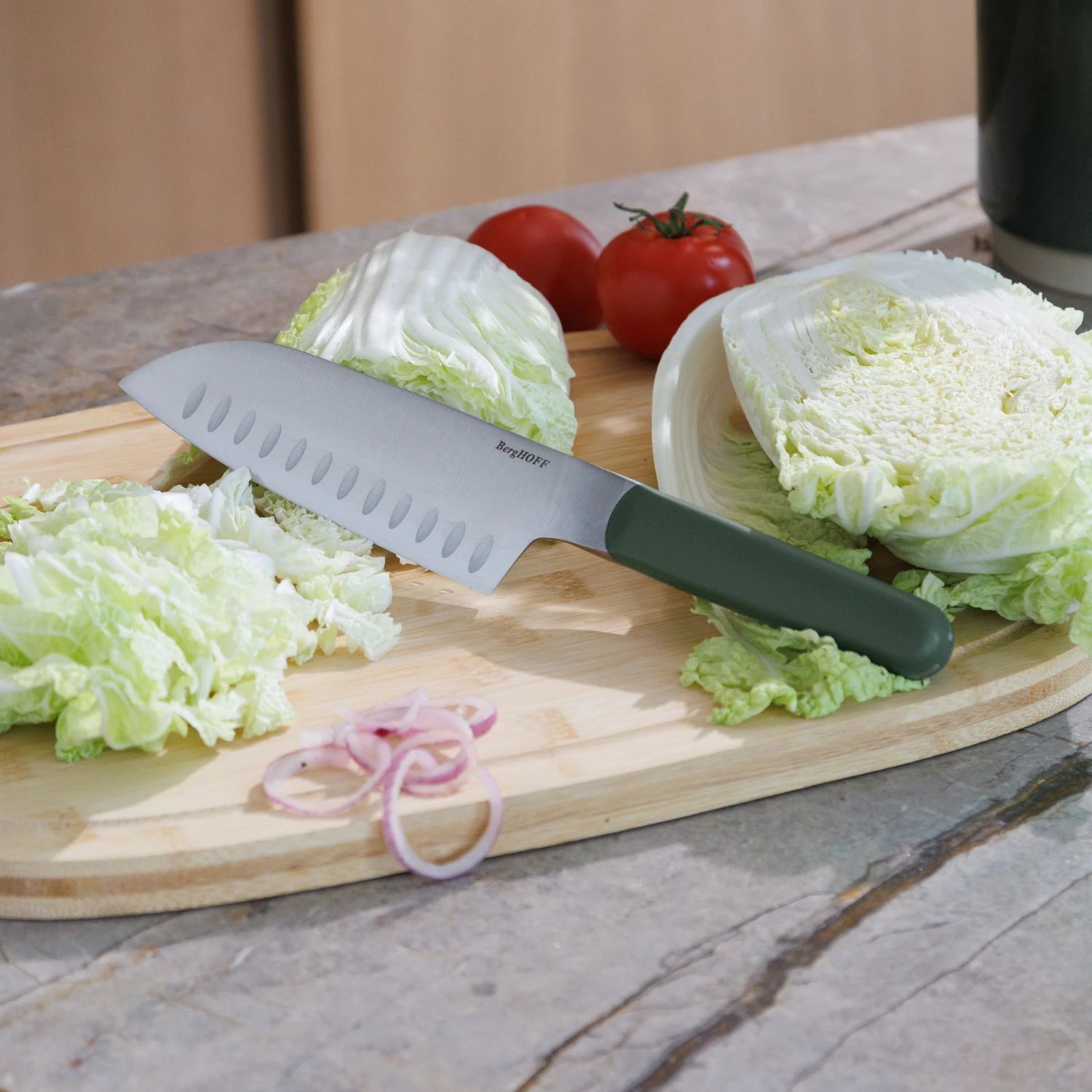 Berghoff Home Elements Santoku Bıçağı 16,70cmThyme - 2