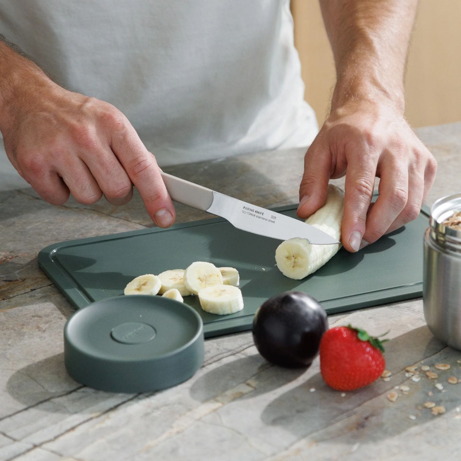 Berghoff Home Elements Soyma Bıçağı 8,60cm Mushroom - 2