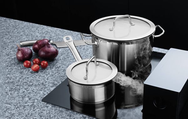 Berghoff Hotel Downdraft 7 Parça 18/10 Paslanmaz Çelik Tencere Seti - 5