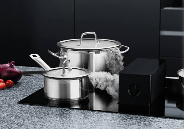 Berghoff Hotel Downdraft 7 Parça 18/10 Paslanmaz Çelik Tencere Seti - 3