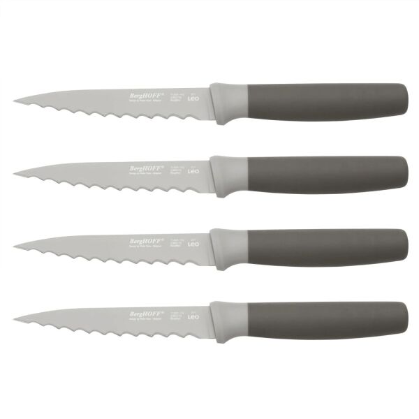Berghoff Leo 18/10 Paslanmaz Çelik 4 Parça Biftek Bıçak Seti