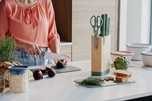 Berghoff Leo 18/10 Paslanmaz Çelik Bıçak Bloğu 6 Parça Seti - 3