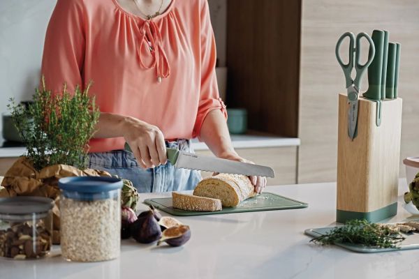 Berghoff Leo 18/10 Paslanmaz Çelik Bıçak Bloğu 6 Parça Seti - 4