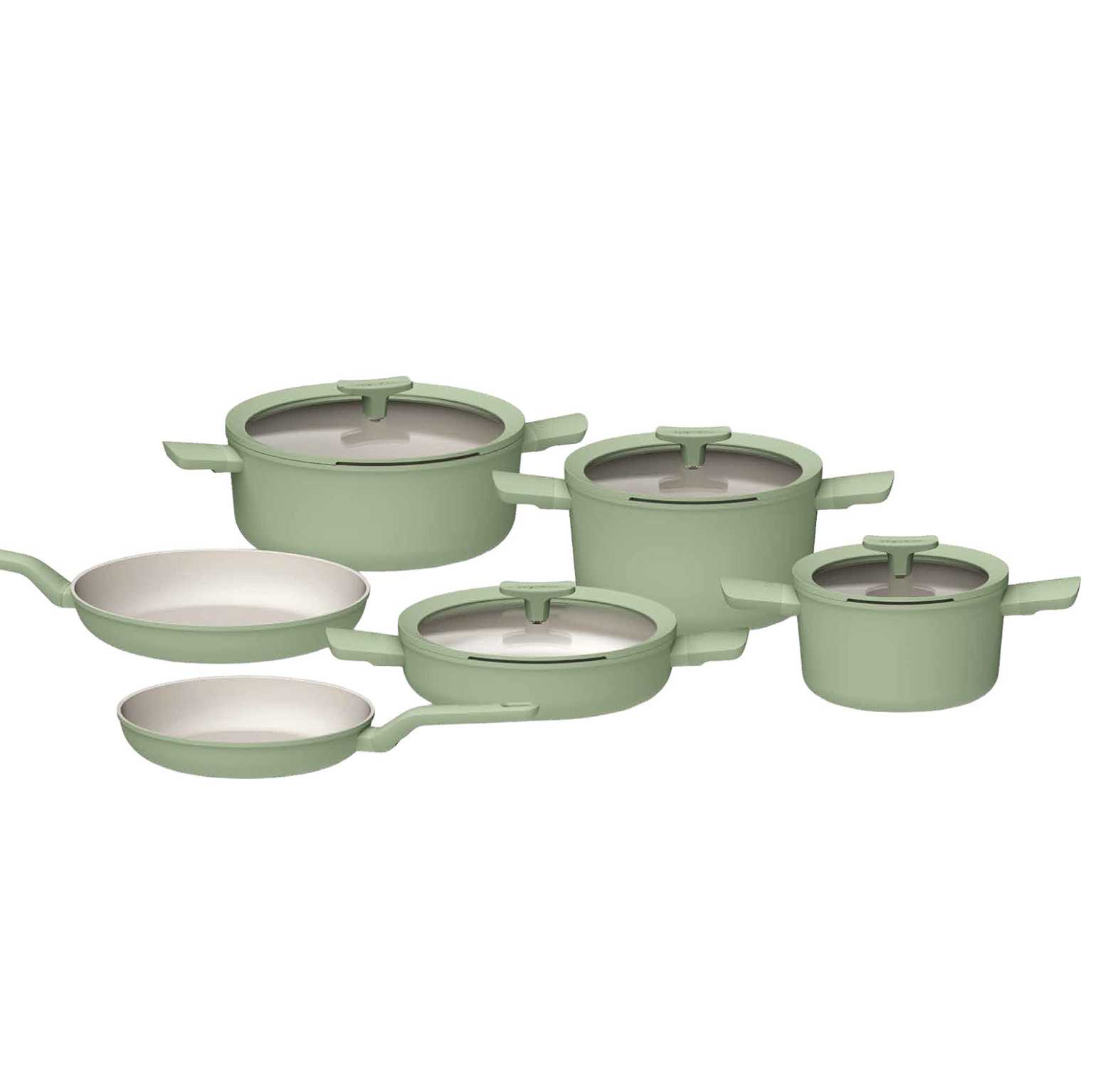 Berghoff Leo Balance 10 Parça Tencere Seti Sage - 3