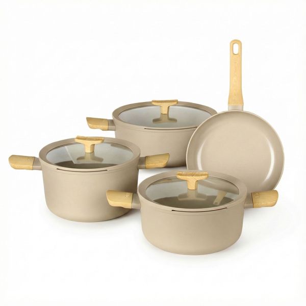 Berghoff Leo Balance 7 Parça Tencere Seti Latte