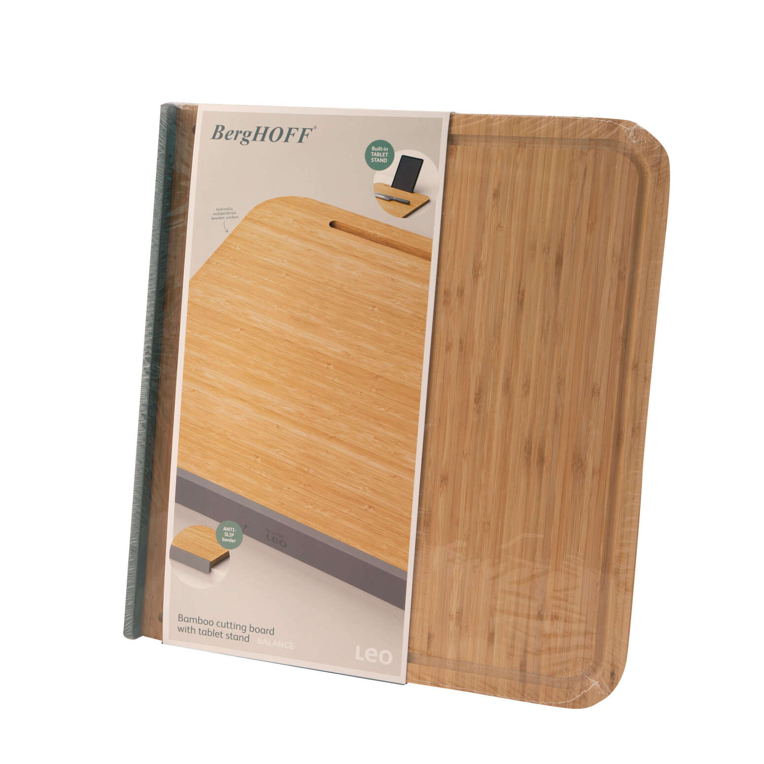 Berghoff Leo Balance Tablet Standlı Kesme Tahtası 45x41x3.5 cm - 4