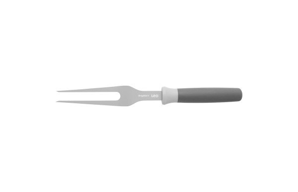 Berghoff Leo 18/10 Paslanmaz Çelik Bambu Kesme Tahtası ve 2 Parça Bıçak ve Servis Çatalı Seti - 3