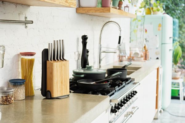 Berghoff Leo 18/10 Paslanmaz Çelik Bıçak Bloğu 11 Parça Set - 5