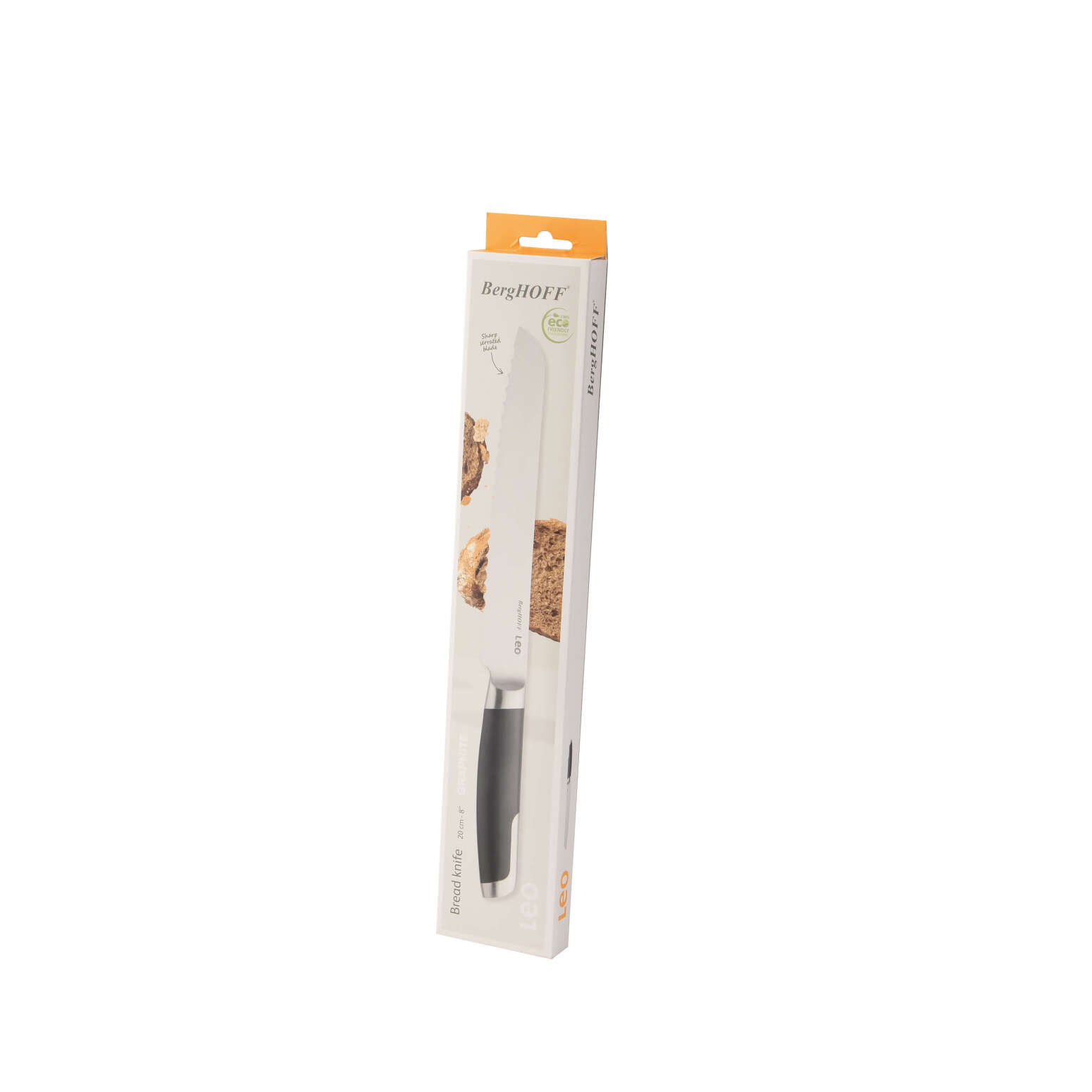 Berghoff Leo 18/10 Paslanmaz Çelik Ekmek Bıçağı 20 cm - 3