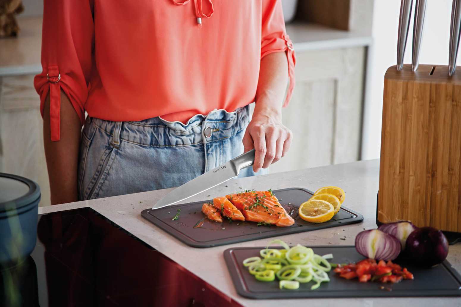 Berghoff Leo Paslanmaz Çelik Et Bıçağı 20cm - 2