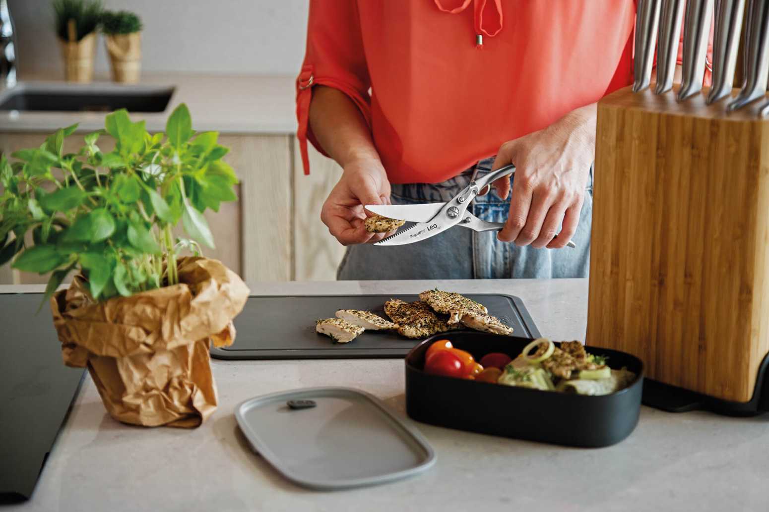 Berghoff Leo 18/10 Paslanmaz Çelik Et Makası - 2