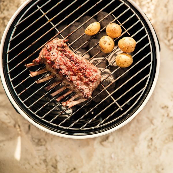 Berghoff Leo Masa Üstü Beyaz Mangal - 5