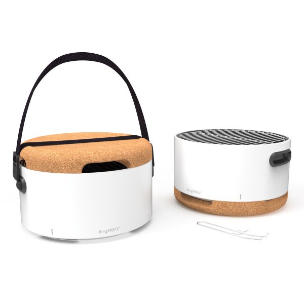 Berghoff Leo Masa Üstü Beyaz Mangal - 6