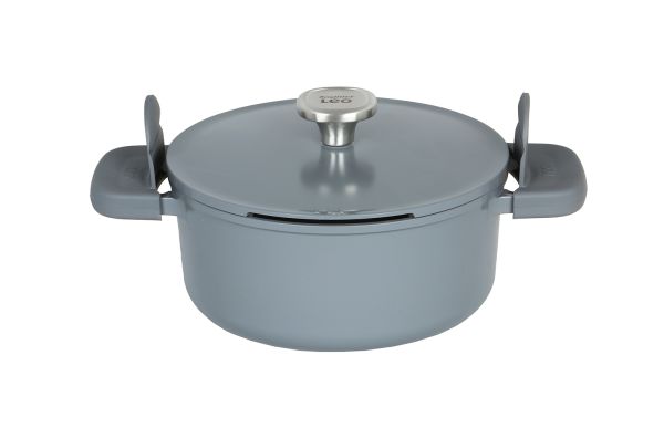Berghoff Leo Phantom Kapakli Yapişmaz Tencere 24 Cm Smoked Grey