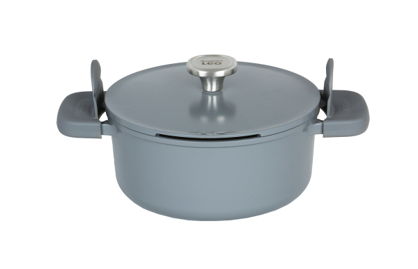 Berghoff Leo Phantom Kapakli Yapişmaz Tencere 24 Cm Smoked Grey