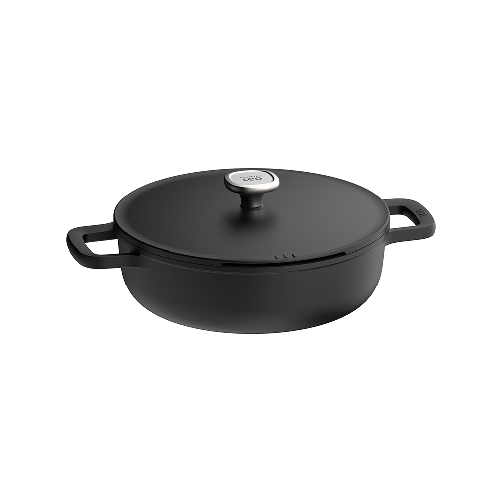 BergHOFF LEO Phantom Yapışmaz Kapaklı Sote Tavası 28 cm - 1
