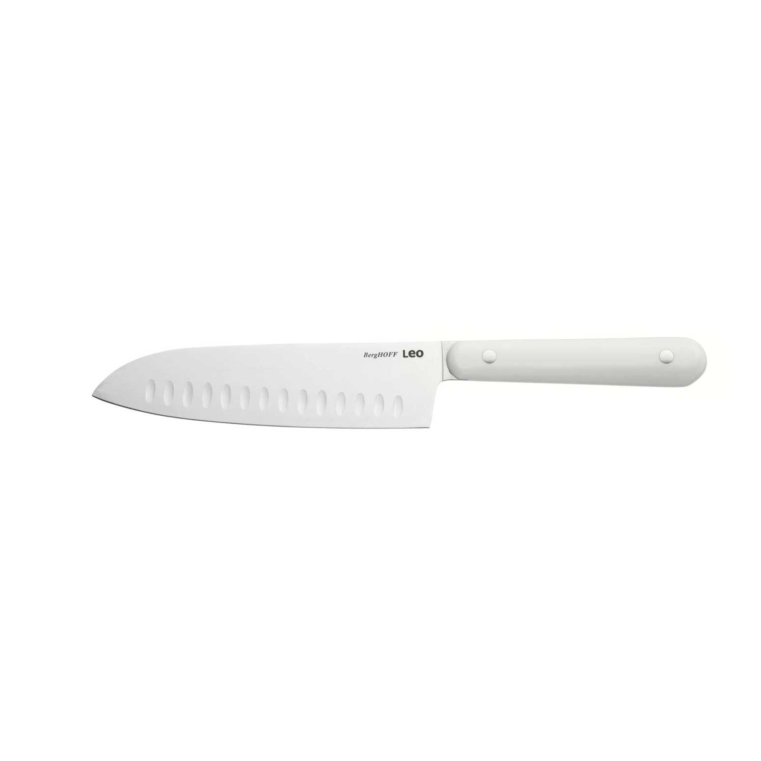 Berghoff Leo 18/10 Paslanmaz Çelik Beyaz Santoku bıçağı 17,5 cm - 1