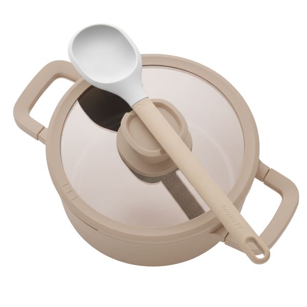 BERGHOFF - Berghoff Leo Stone Tencere 20 cm Latte (1)