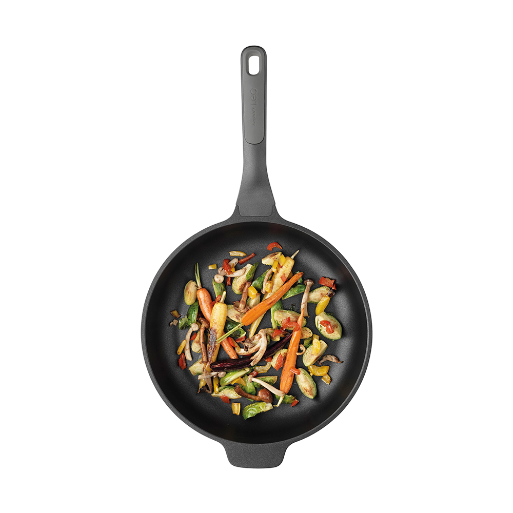 BergHOFF LEO STONE Yapışmaz Alüminyum Döküm Kızartma Tavası 28 cm - 2