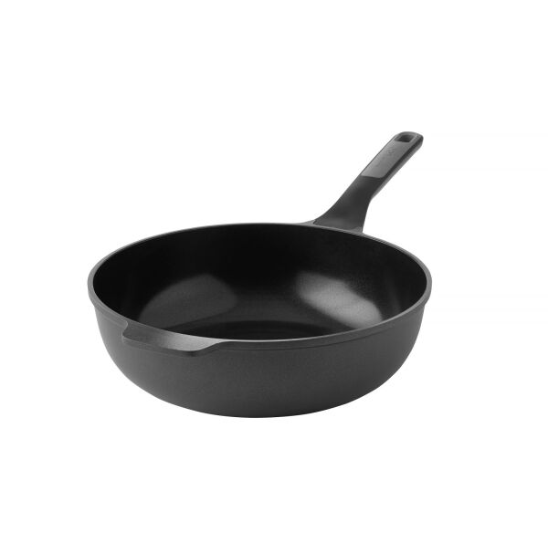 BergHOFF LEO STONE Yapışmaz Alüminyum Döküm Wok Tava 30 cm