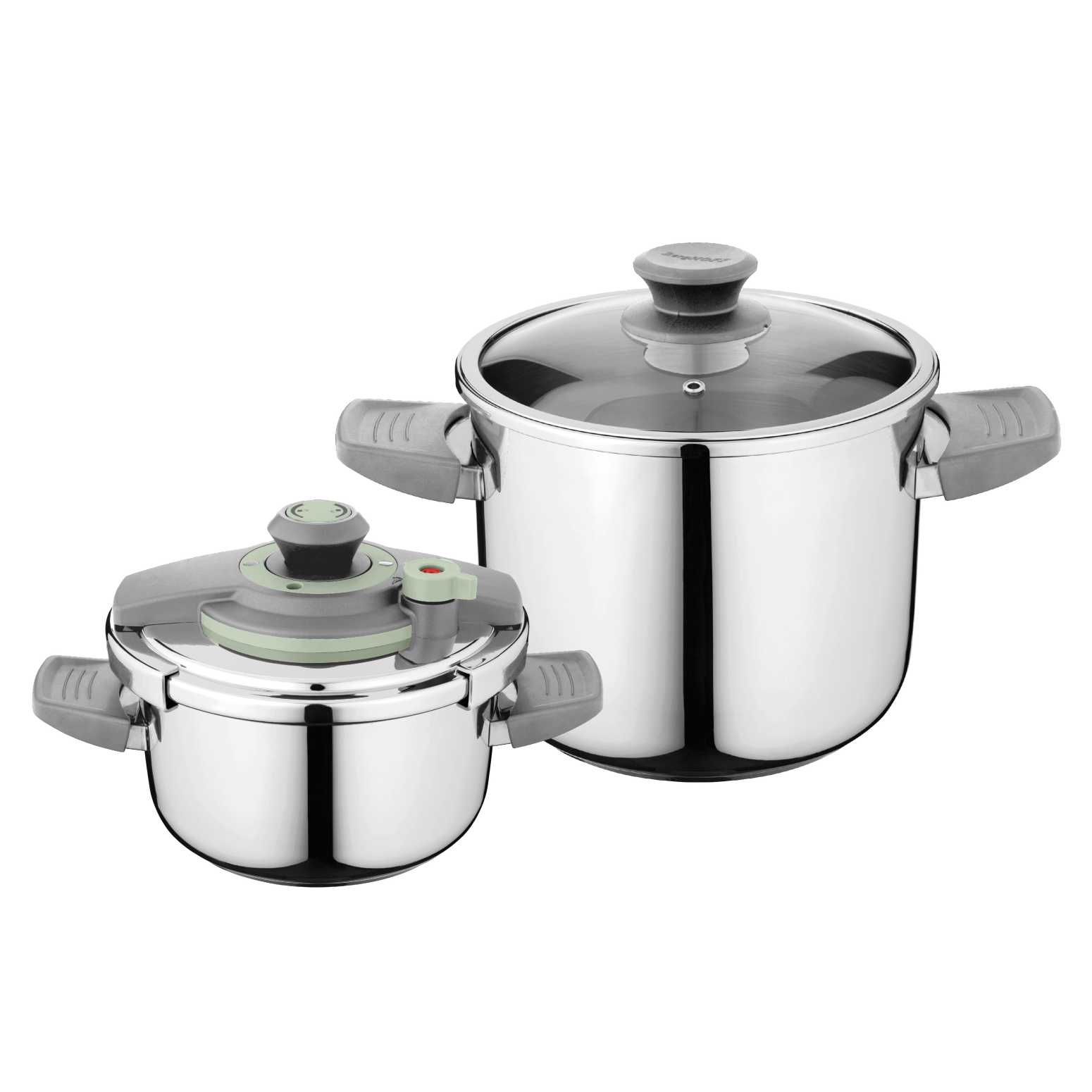 Leo Vita Düdüklü Tencere Seti (4+6Litre) - 1