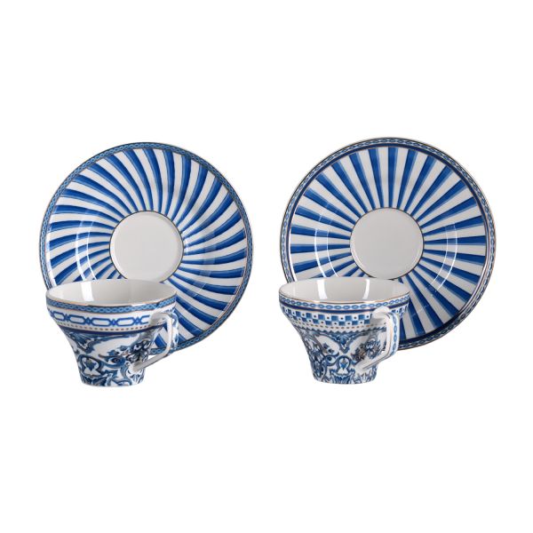 BERGHOFF - Berghoff Lunetta Bone 4Lu Kahve Fincani Seti (1)