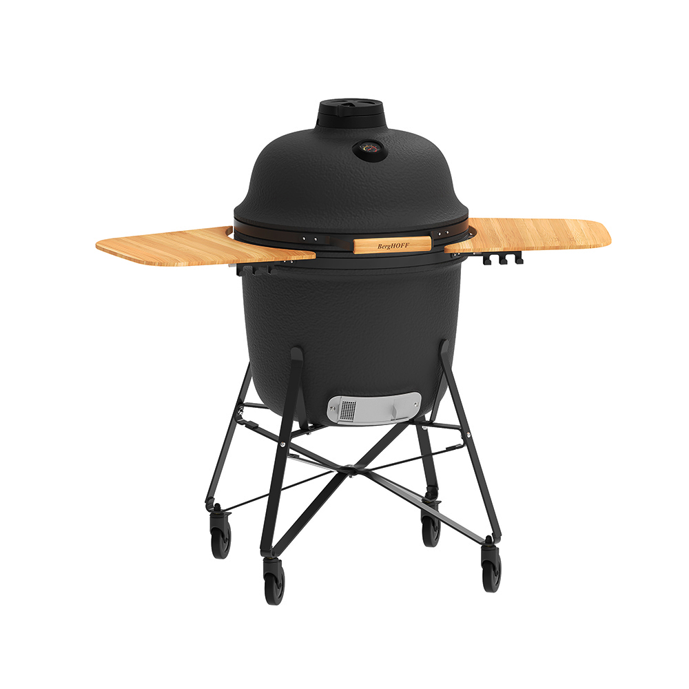 Berghoff Ron Mat Antrasit Büyük Seramik Barbekü ve Fırın 58 cm - 1