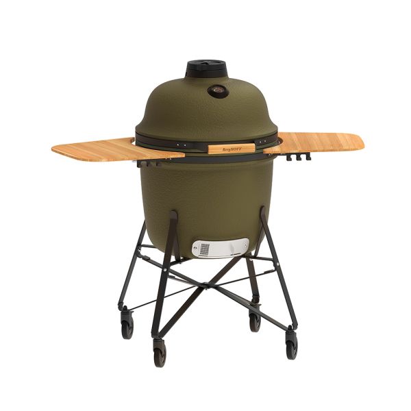 BERGHOFF - Berghoff Ron Mat Haki Yeşil Büyük Seramik Barbekü ve Fırın 58 cm BERGHOFF - Berghoff Ron Mat Haki Yeşil Büyük Seramik Barbekü ve Fırın 58 cm