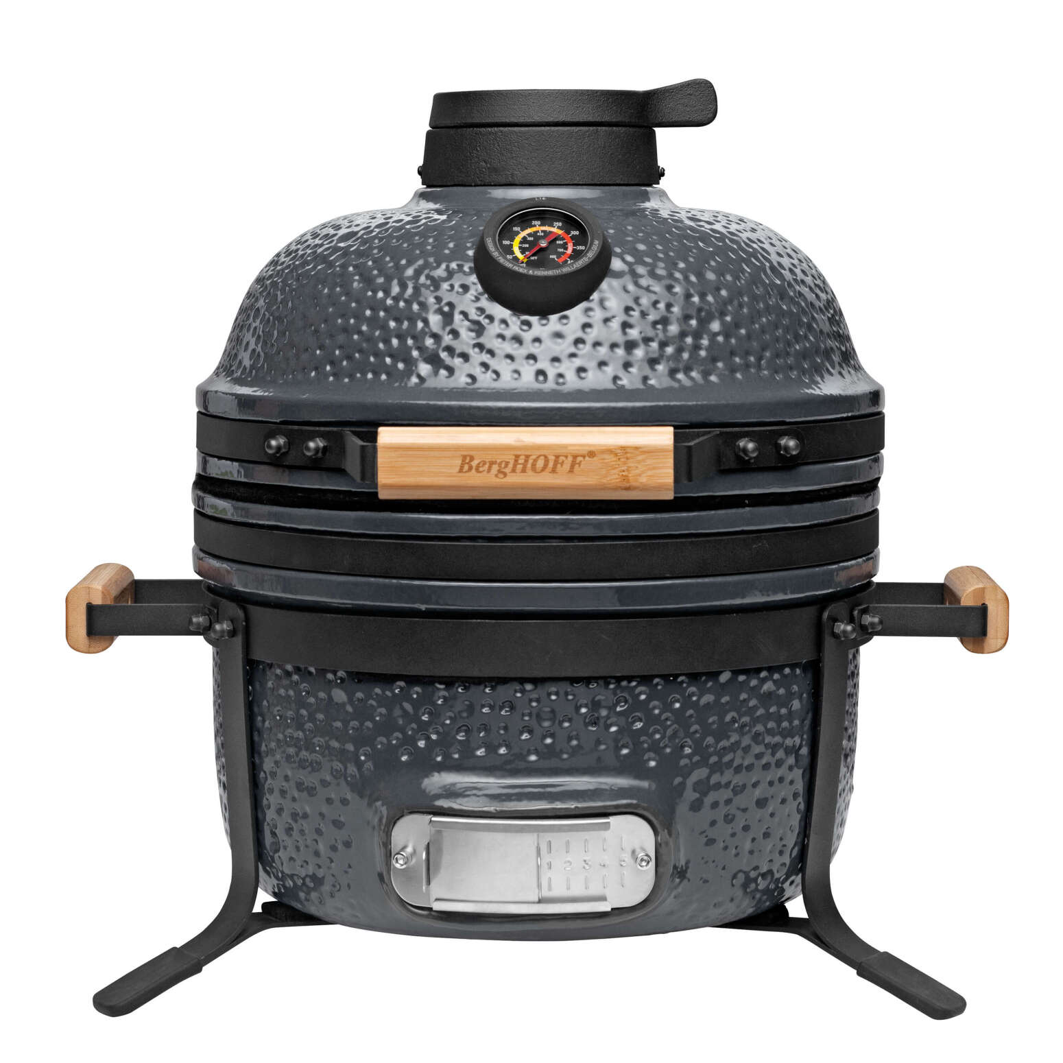 Berghoff Ron Seramik Barbekü ve Fırın Orta Gri 40 Cm - 1